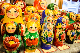 套娃福娃玩偶图片