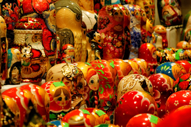 套娃福娃玩偶图片