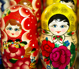 套娃福娃玩偶图片