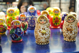 套娃福娃玩偶图片