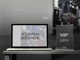 笔记本电脑样机