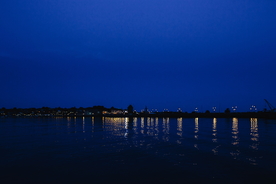 城市魅力夜景灯光图片