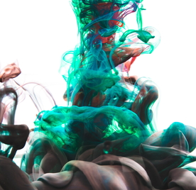 烟雾水彩泼墨背景图片