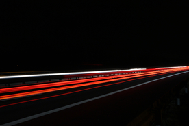 道路公路拖尾拖影图片