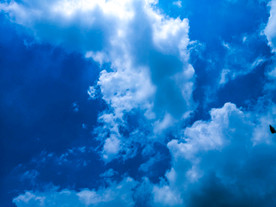 蓝天白云