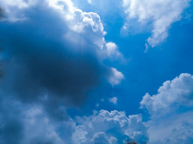 蓝天白云