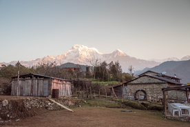 喜马拉雅山风景图片