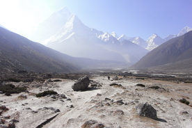 喜马拉雅山风景图片
