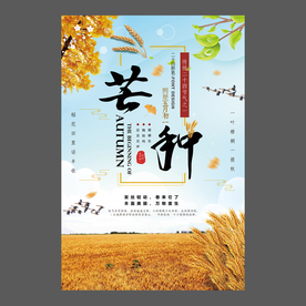 二十四节气芒种