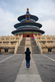 天坛建筑风景图片