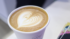 咖啡拉花咖啡图片