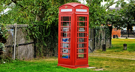 电话亭红色电话亭图片