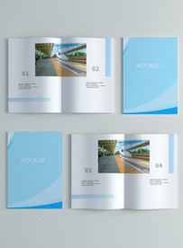 杂志宣传册 画册样机