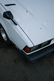 AE86车头引擎盖文艺背景素材