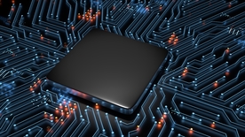 科技背景 芯片 电路板 CPU