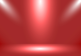 红色舞台灯光