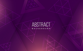 抽象条纹背景 三角