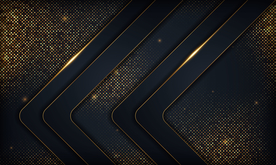 抽象条纹背景 黑金