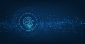 科技背景 指纹识别