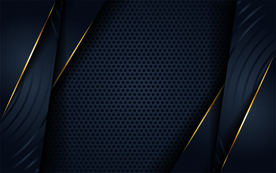 抽象条纹背景 黑金