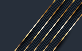 抽象条纹背景 黑金