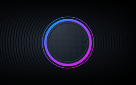 抽象环纹背景 科技