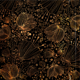 金色花纹