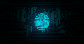 科技背景 指纹识别