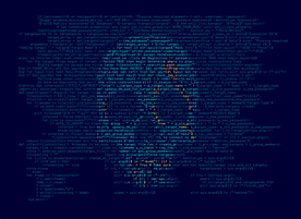 科技背景 数据 黑客