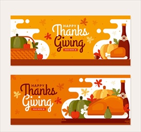 感恩节banner