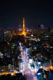 日本东京建筑风景图片