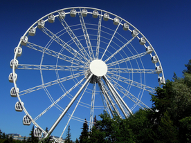 摩天轮天空眼图片