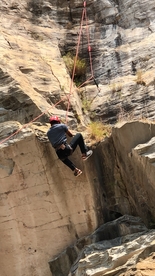 攀岩攀登运动健身图片