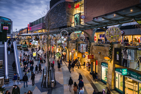 地产繁华商业街步行街