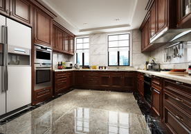 轻奢风格厨房室内效果图