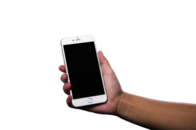 人物手臂手指点击合成海报素材