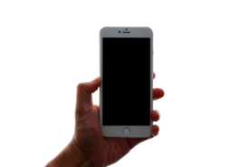 人物手臂手指点击合成海报素材