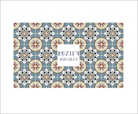 马赛克拼贴瓷砖图案