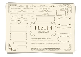 45款入花边边框