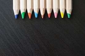 铅笔彩色铅笔画笔图片