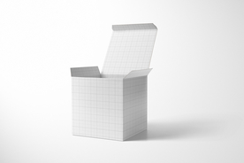 刨花板 光泽 礼品盒 模型 套