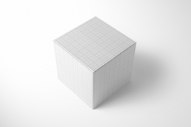 刨花板 光泽 礼品盒 模型 套