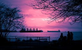 加拿大温哥华建筑风景图片