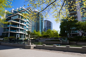 加拿大温哥华建筑风景图片