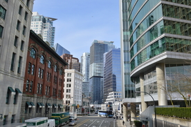 加拿大温哥华建筑风景图片