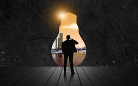 创意灯泡想法图片