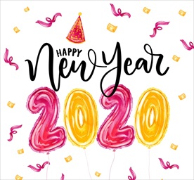 新年快乐艺术字