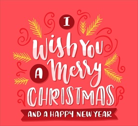 圣诞祝福艺术字