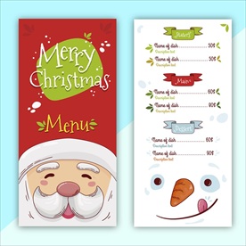 圣诞老人菜单