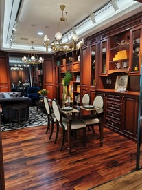 新中式客厅 美式客餐厅